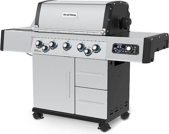 Broil King Imperial QS 590 IR Gas Grill with 5 pcs 16kW and Infrared Burner