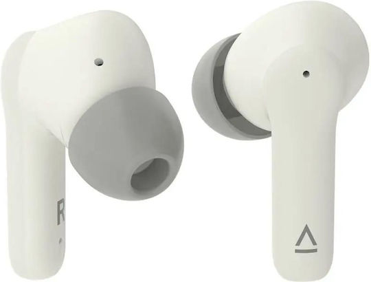 Creative Zen Air Plus In-ear Bluetooth Handsfree Earphones with Sweat Resistance and Charging Case White