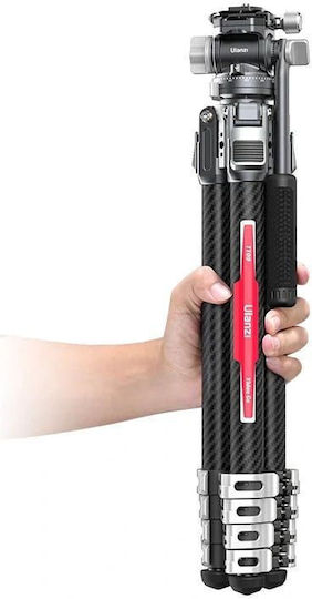 Ulanzi Ulanzi Tt09 Videogo Carbon Fiber Camera Tripod with Spherical Head up to 142cm and Maximum Load 1.5kg
