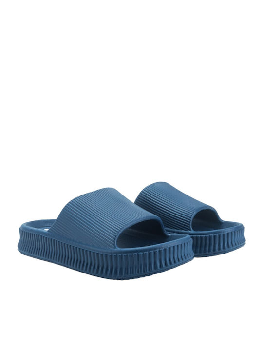Men's Slides Blue