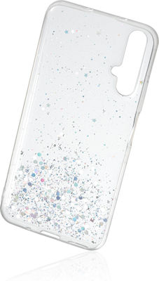 Naxius Glitter Back Cover Σιλικόνης Διάφανο (Huawei Nova 5T)