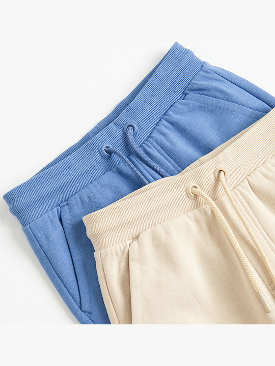 Kids Sweatpants Beige 2pcs