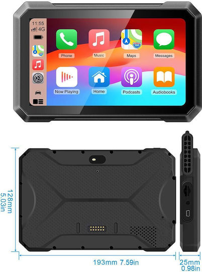 Digital IQ Motorcycle Navigation Display Μοτοσυκλέτας DIQ_PNA_7000