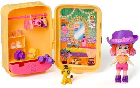 Set de păpuși Kookyloos Jane în valiză, figură în cutie magică Pklsp108in50