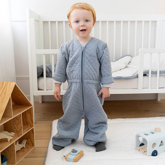 Bemini Autumn Sleeping Bag with Feet Magic 1.5 Tog Blue