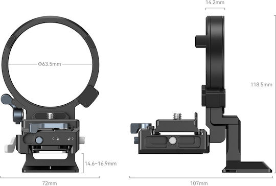 SmallRig Mount Plate Kit Placă de eliberare rapidă