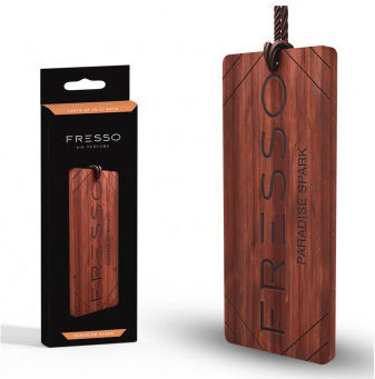 Fresso Car Air Freshener Tab Pendand Lemon / Apple / Coffee