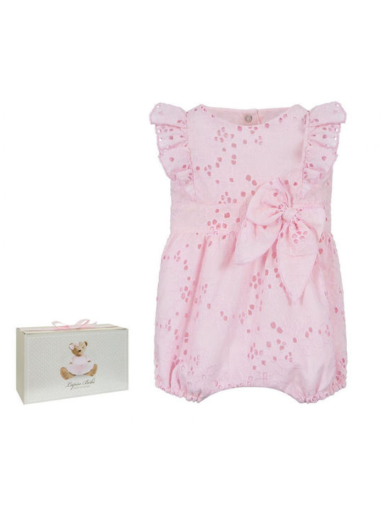 Lapin Baby Bodysuit Rose