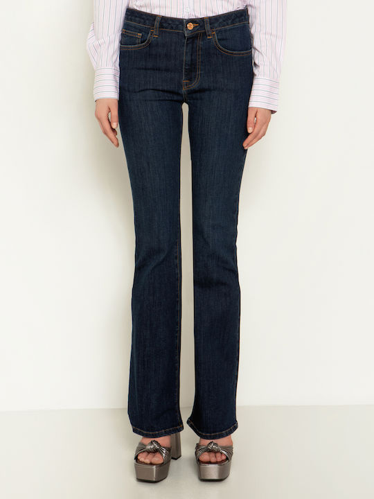 Γυναικείο Jean Παντελόνι Mid Rise σε Bootcut Εφαρμογή