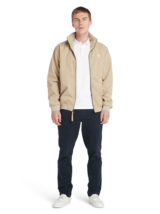 Winter Jacket Bomber Waterproof and Windproof Beige