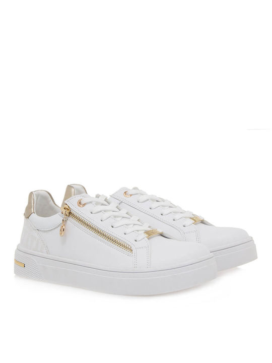 Renato Garini Sneakers White / Lt Gold