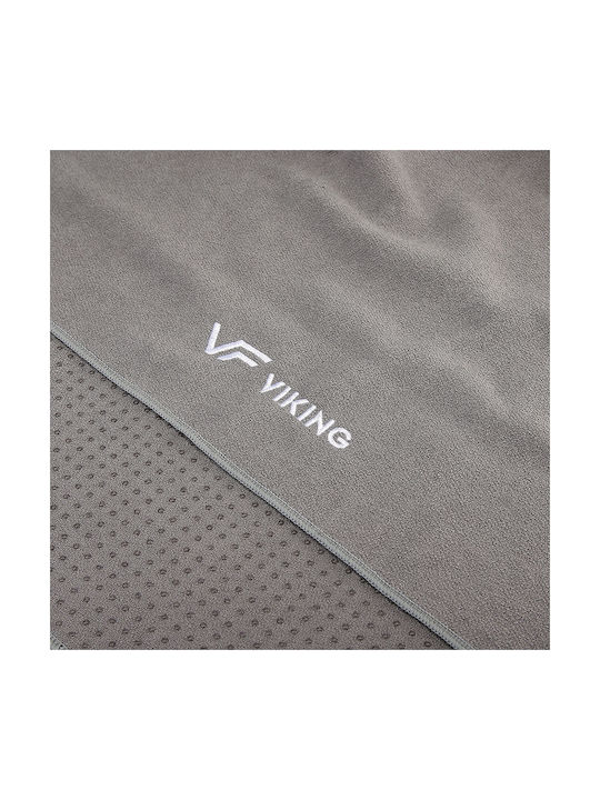 Viking Microfiber Gray Gym Towel 183x61cm