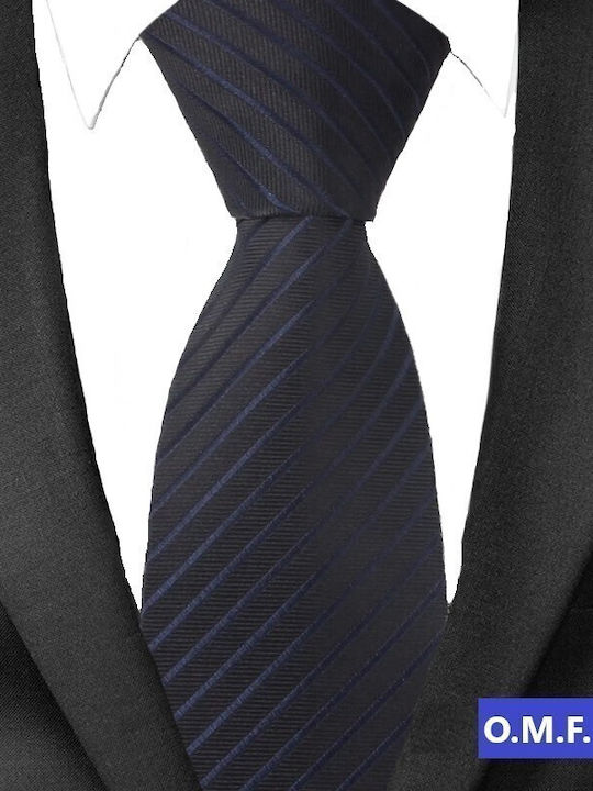 Men's Tie Printed in Black Color