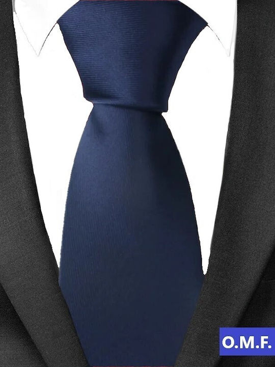 Men's Tie Printed in Navy Blue Color