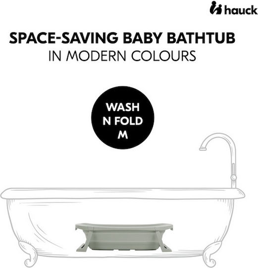 Hauck Faltbare Babybadewanne Gray