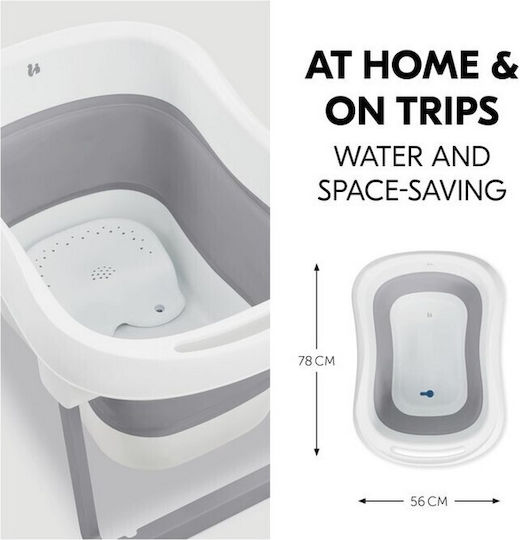 Hauck Faltbare Babybadewanne Gray