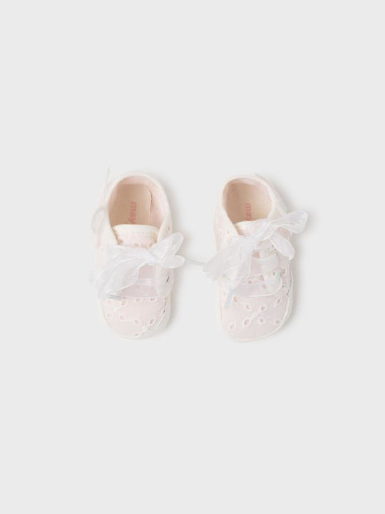 Mayoral Soft Sole Baby White