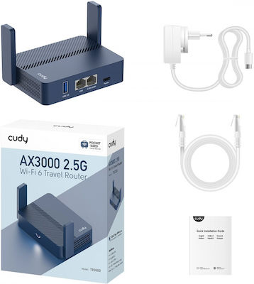 Cudy TR3000 Drahtlos Router Wi-Fi 6