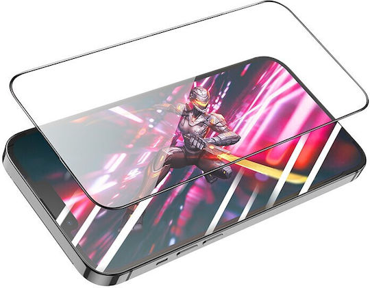 Hoco Large Arc Dustproof Anti-spy 9D 0.4mm Tempered Glass (iPhone 15 Plus / 16 Plus)