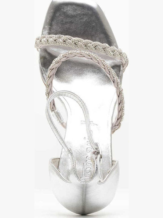 Sandalen Silber
