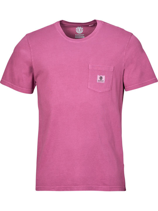 Basic Pocket Pigment Ss Тениска Deep Orchid
