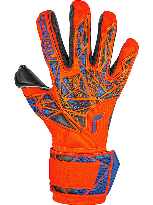 Reusch Attrakt Duo Adults Goalkeeper Gloves Orange