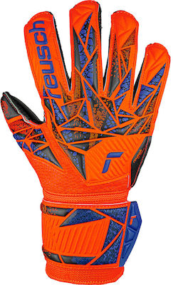 Reusch Attrakt Kids Goalkeeper Gloves Orange