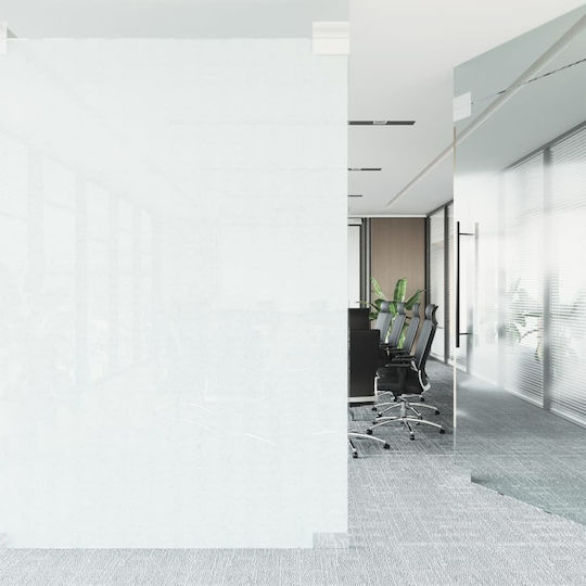 vidaXL Aufkleber Anzeige Büro 90cm x 10m White 155827 1Stück