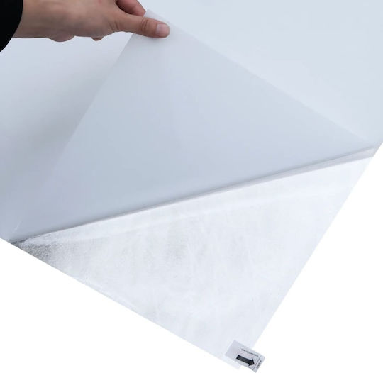 vidaXL Aufkleber Anzeige Büro 90cm x 10m White 155827 1Stück