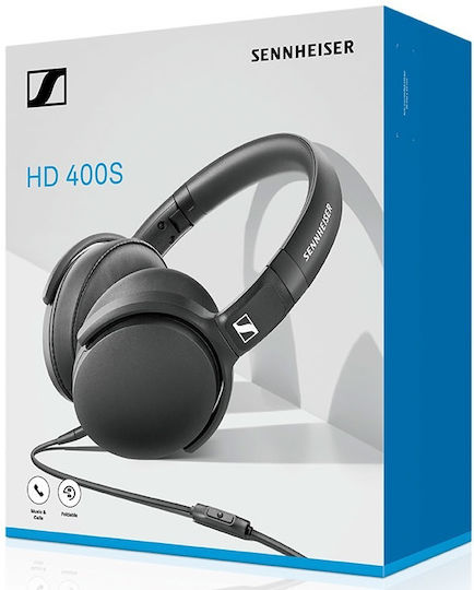 Sennheiser HD-400S Ενσύρματα Over Ear Ακουστικά Μαύρα