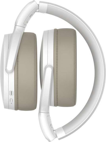 Sennheiser HD 450BT Wireless / Wired Over Ear Headphones with 30 hours of Operation and Quick Charge White