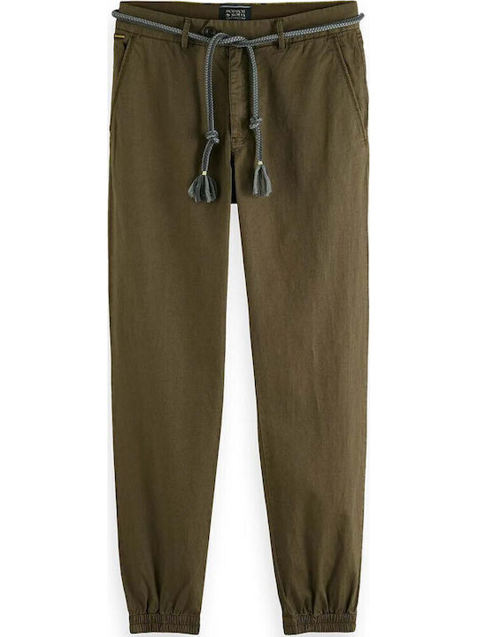 Trousers Chino in Relaxed Fit Green