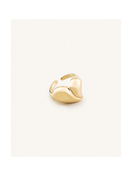 StanStefan Women's Gold Plated Steel Ring