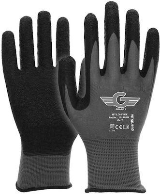 Guard Gloves for Work Gray Latex 1pcs