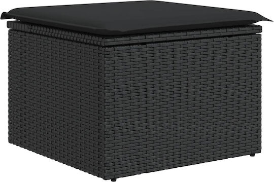 Σκαμπό Rattan 55x55x37cm Σκαμπό Rattan 55x55x37cm
