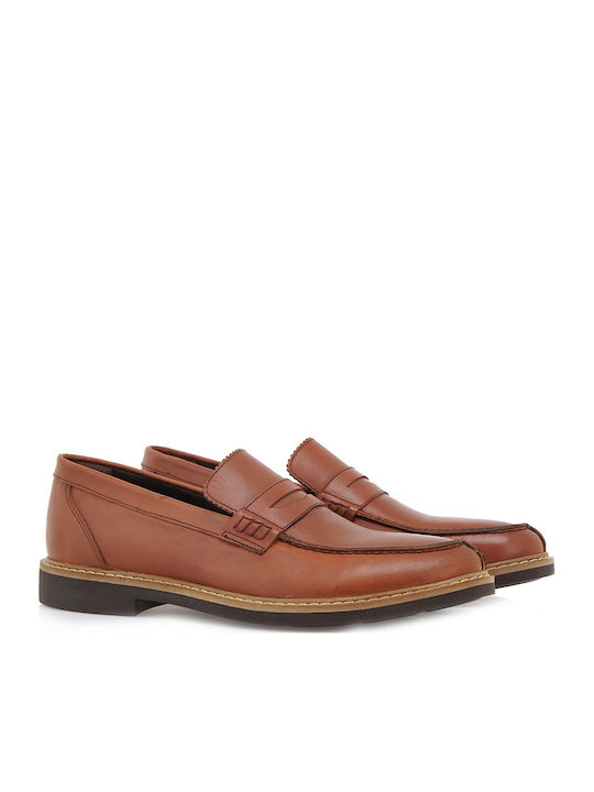 Men's Leather Loafers Tabac Brown