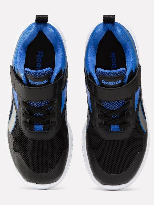 Rush Runner Rush Runner 5 Alt Kids Sports Shoes Running with Hoop & Loop Closure Black / Royal