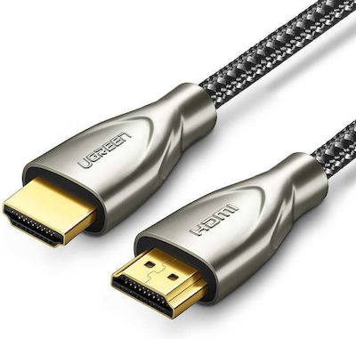 Ugreen HDMI 2.0 Geflochten Kabel HDMI-Stecker - HDMI-Stecker 2m Gray (50108)