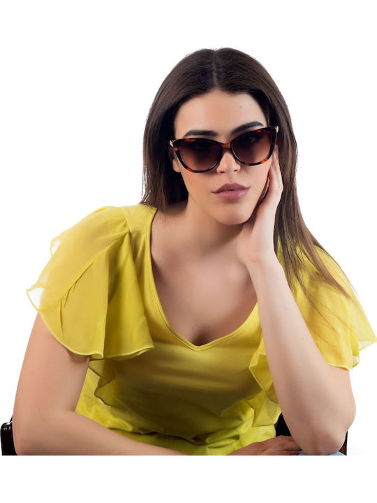 Max Air Women's Sunglasses with Brown Tartaruga Plastic Frame and Brown Lens MA22161-TARTAROUGA