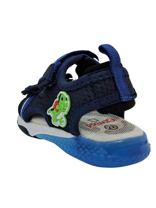 Primigi Kinder Sandalen mit Klettverschluss & Lichtern Blau