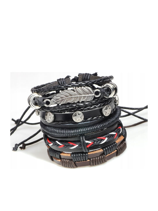 Set Brățări Pentru Bărbați 16.5cm