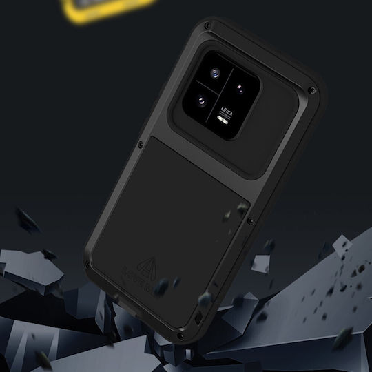 Love Mei Back Cover Metallic Black (Xiaomi 13 Pro)