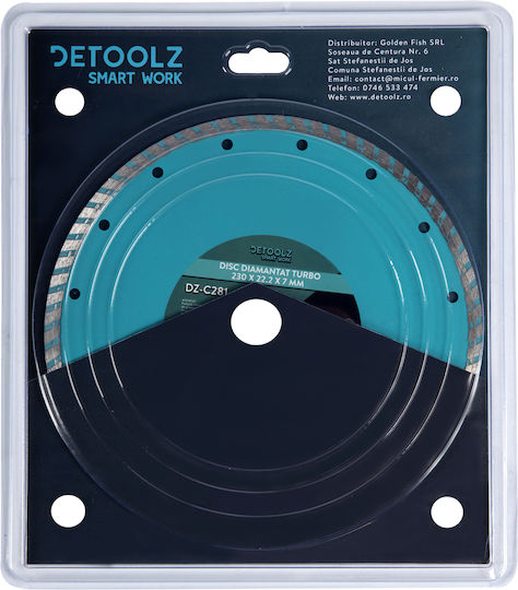 Detoolz Δίσκος Λείανσης 230mm