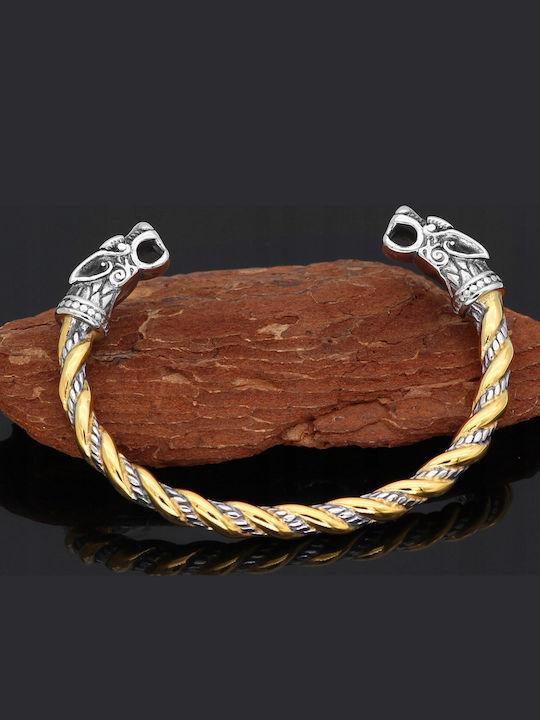 Wiking Armband Nordic Gold-Silber 435