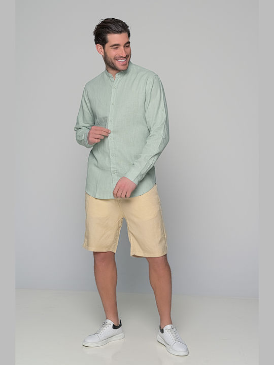 Ben Tailor Linen Shirt MENTA