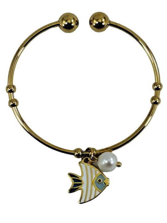 Roseo Bracelet made of Steel Gold Plated