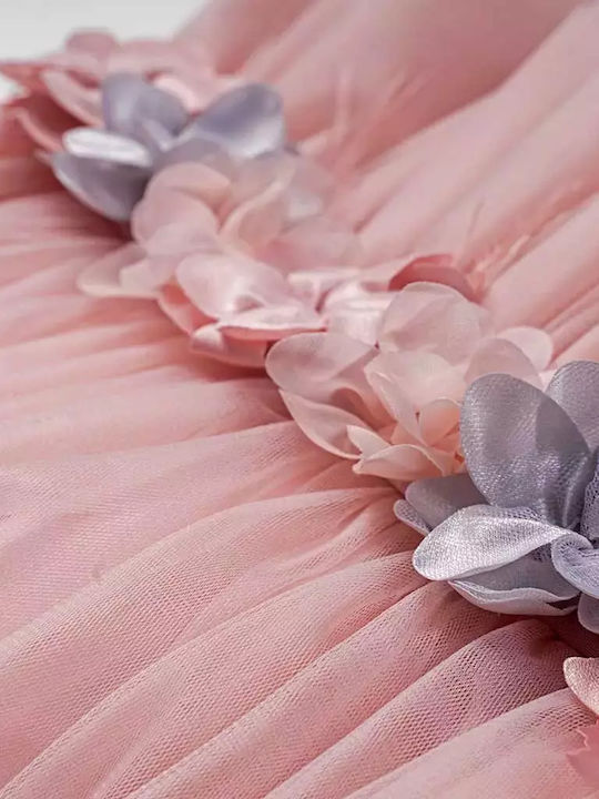 Kinderkleid Tüll Pink