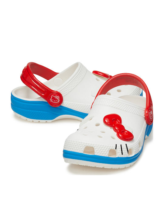Classic Hello Kitty Children's Anatomical Beach Shoes White