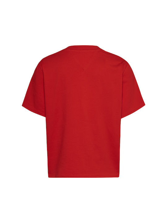 Tommy Hilfiger Women's T-shirt Red