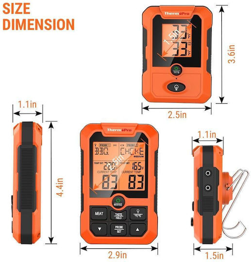 Thermo Pro Wireless Electronical Cooking Thermometer with Probe